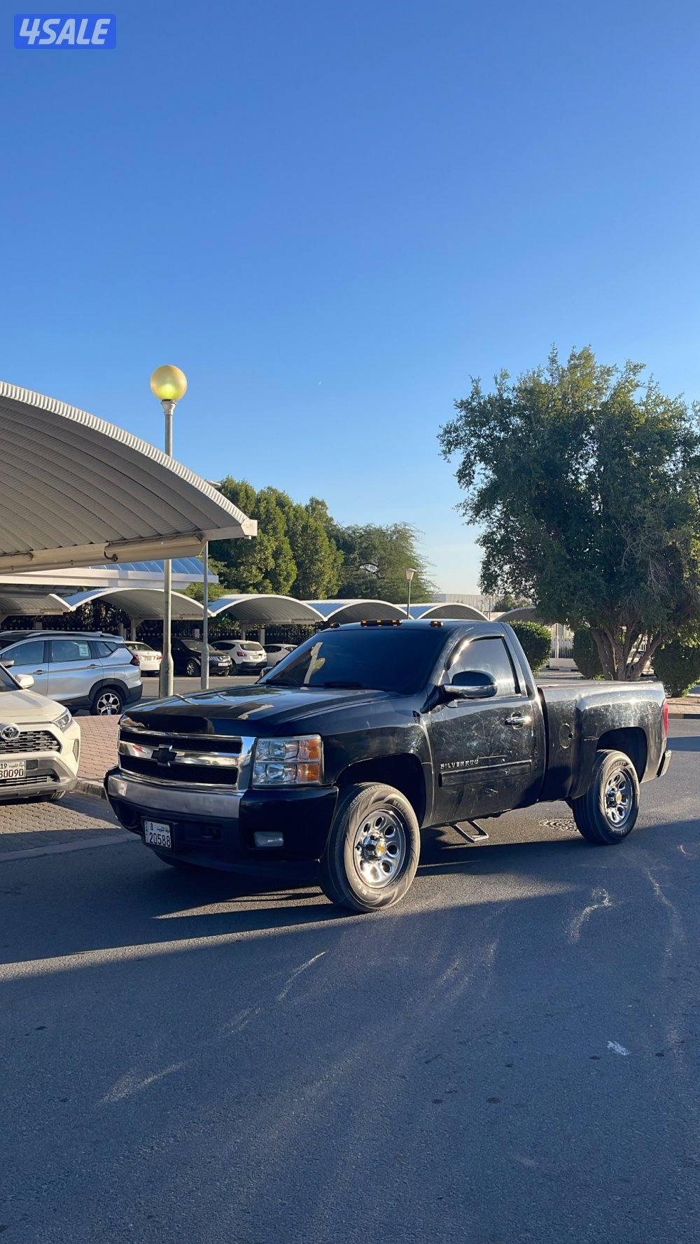 سلفرادو اسود ، غماره ، سنة الصنع 20093