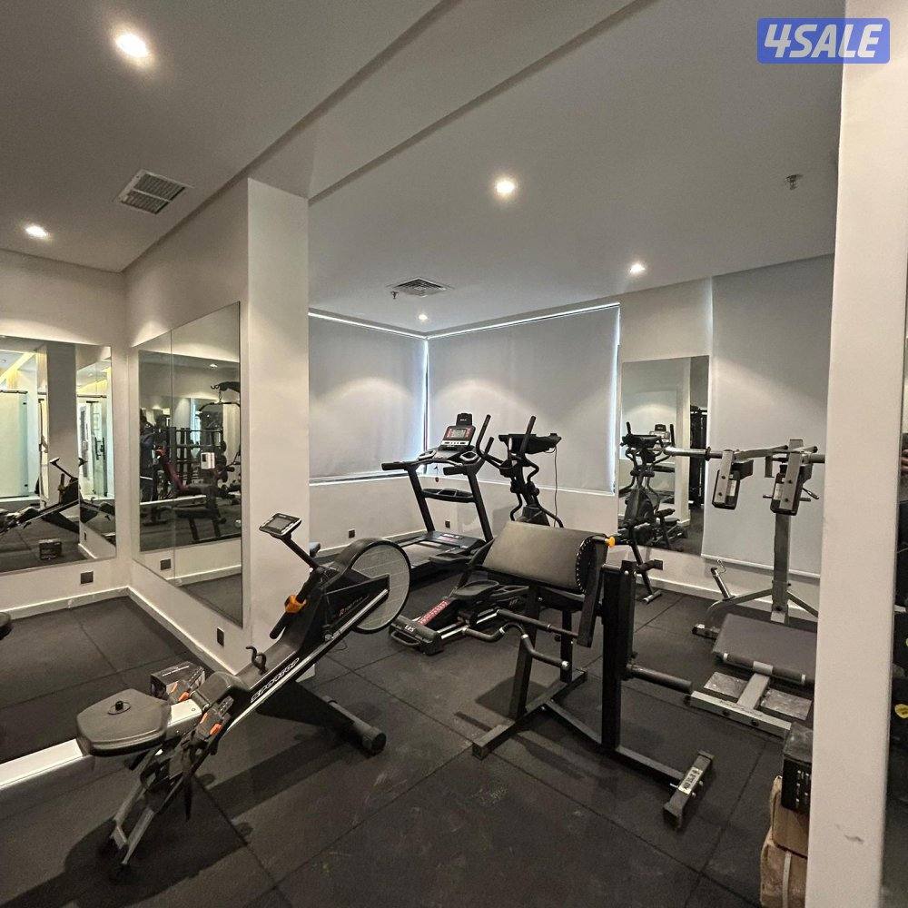 شقة نصف مفروشة بإطلالة بحرية للإيجار في ضاحية حصة المبارك8