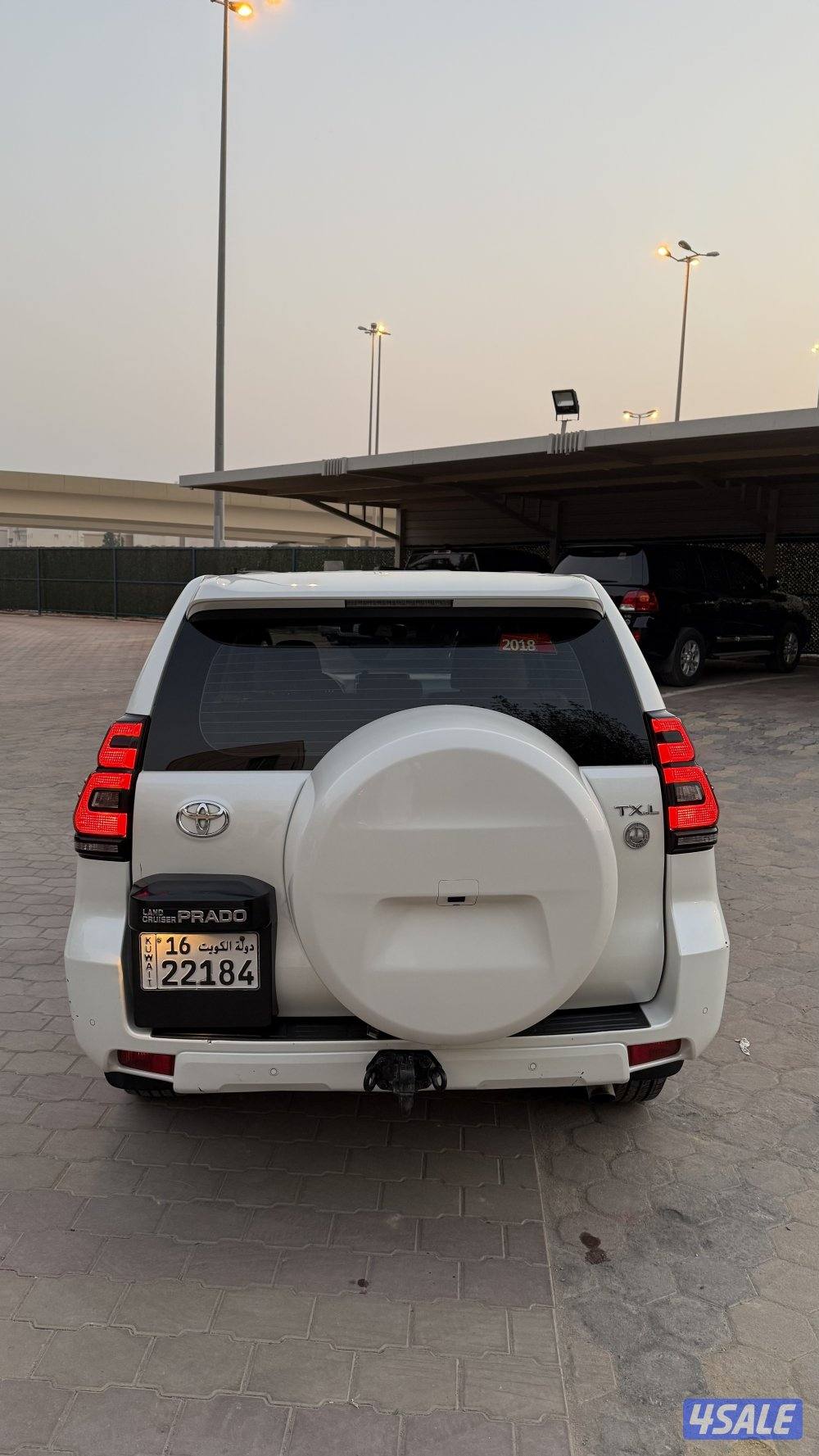 للبيع تيوتا برادو 20182