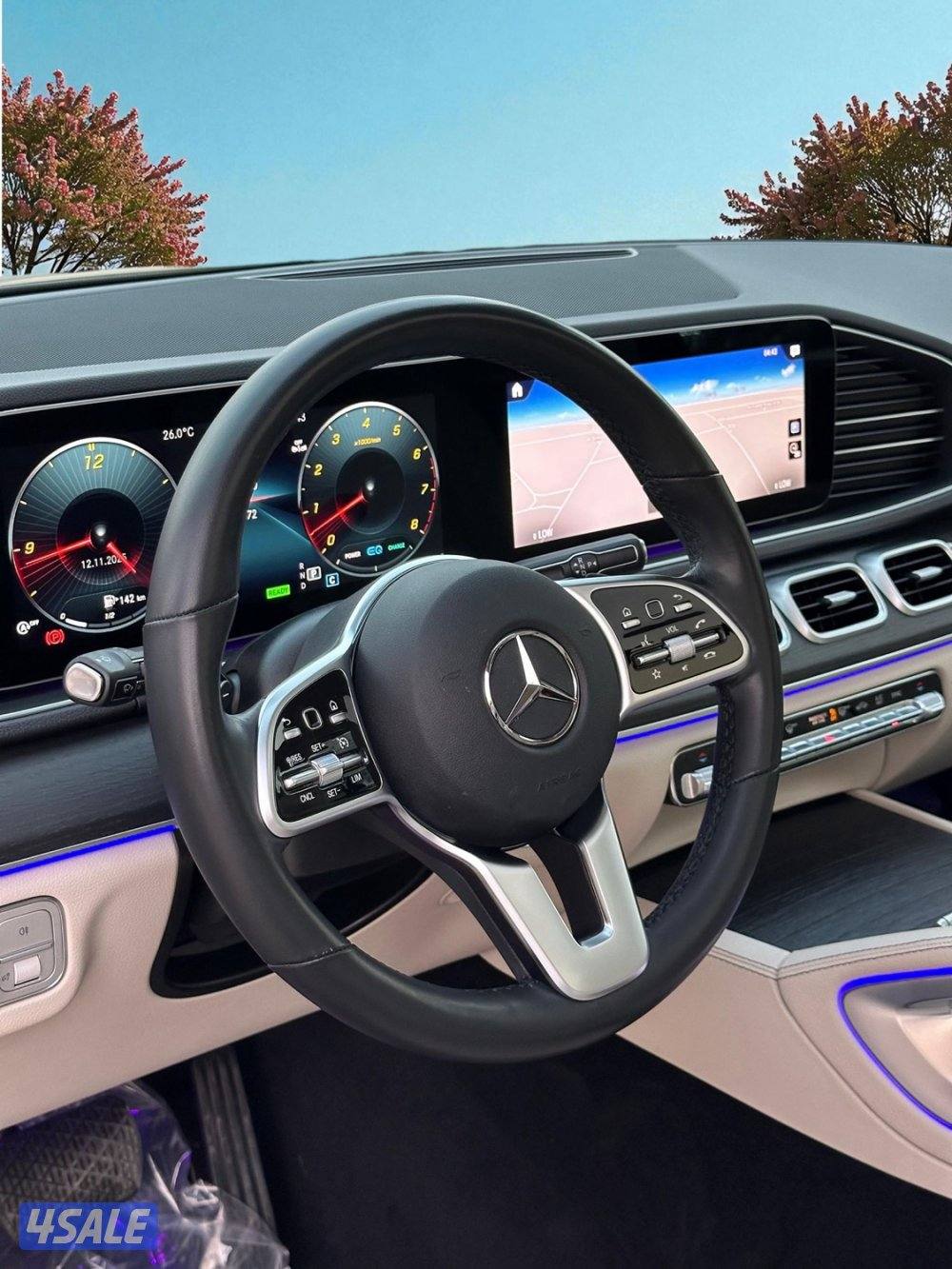 📍مرسيدس GLE450 4MATIC - م2023 - عداد 50 الف - وارد الملا 📍10