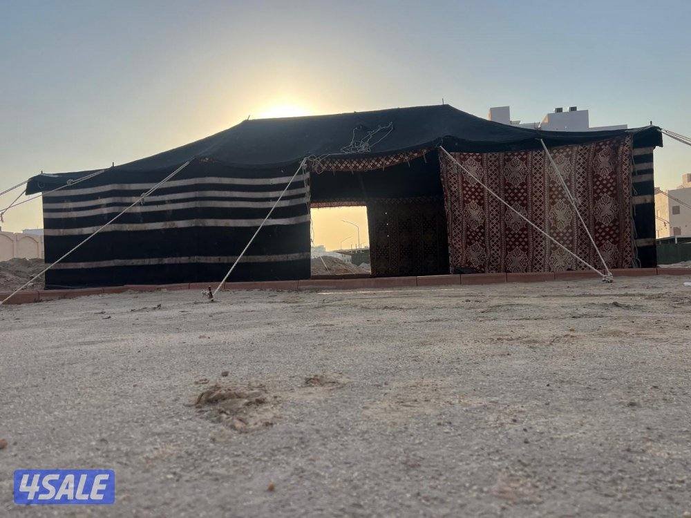 للبيع بيت شعر+خيمه 5/5 + حمام فيبر0