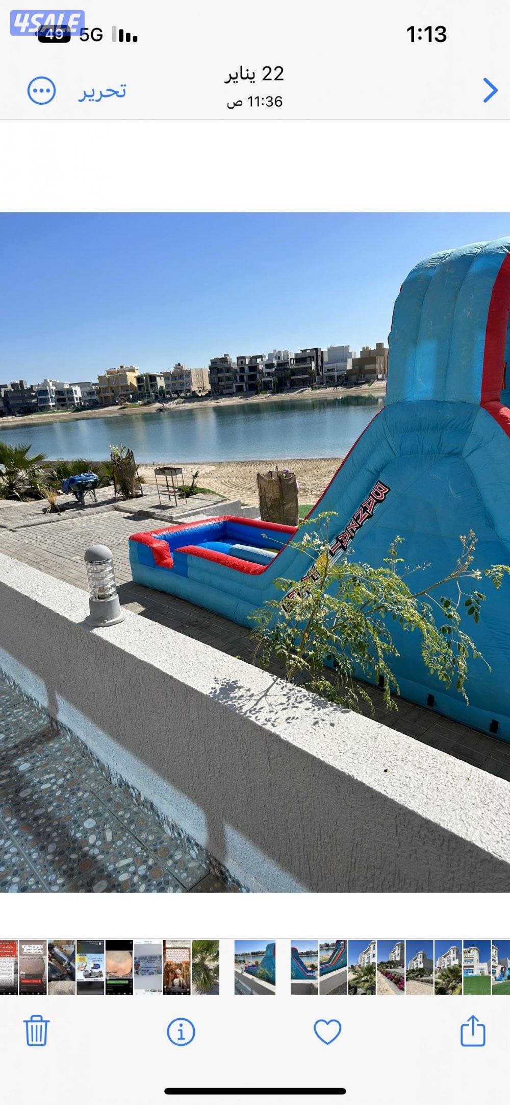 شاليه للايجار في الخيران على البحر مباشرة3