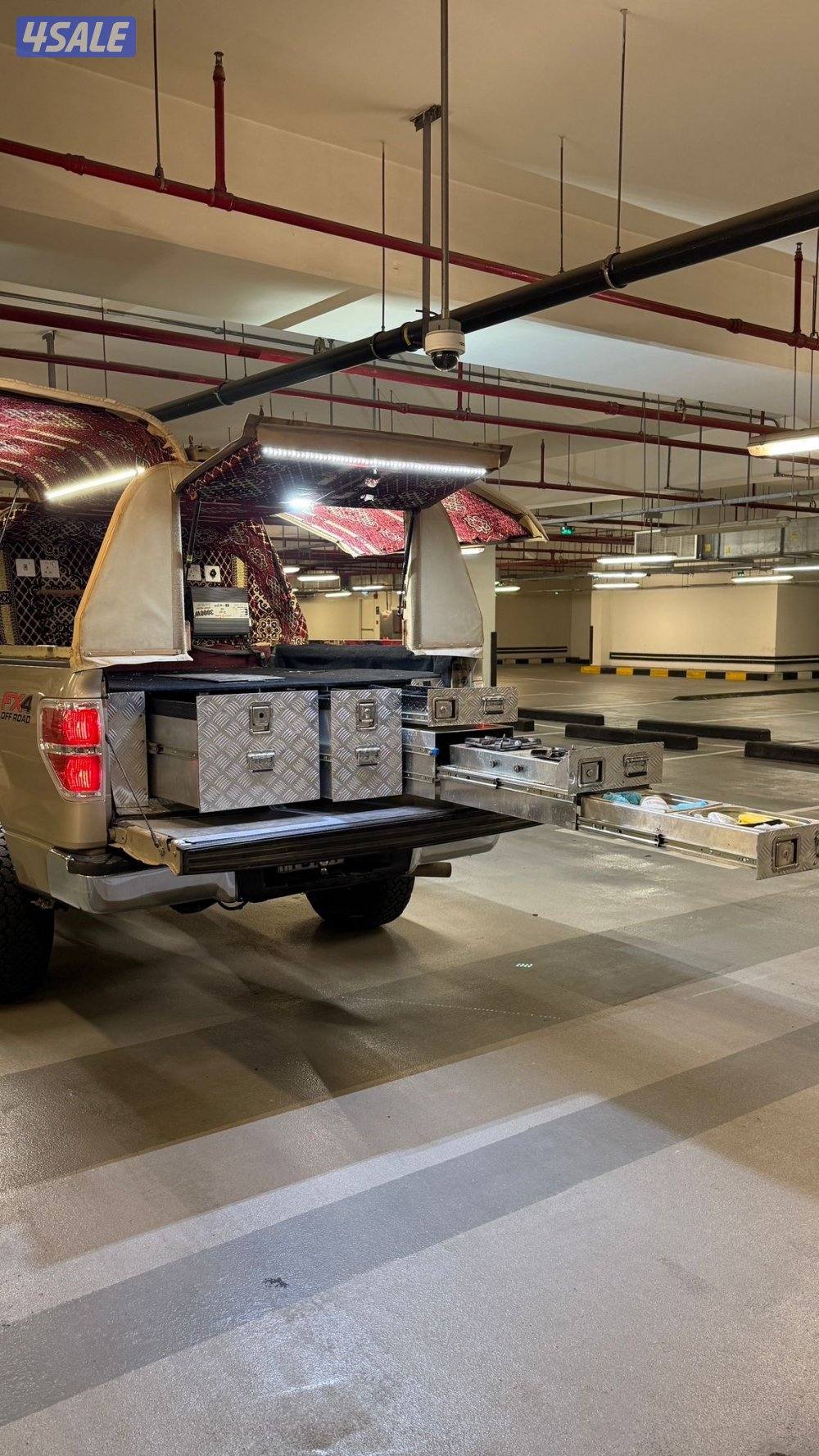 فورد وانيت مجهز كامل للبر شرط الفحص6