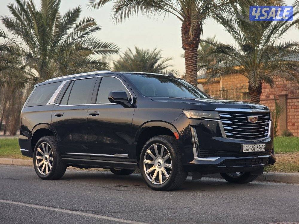 Escalade Platinum 2021 صبغ الوكالة عداد 85 ألف2