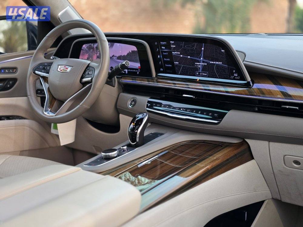Escalade Platinum 2021 صبغ الوكالة عداد 85 ألف12