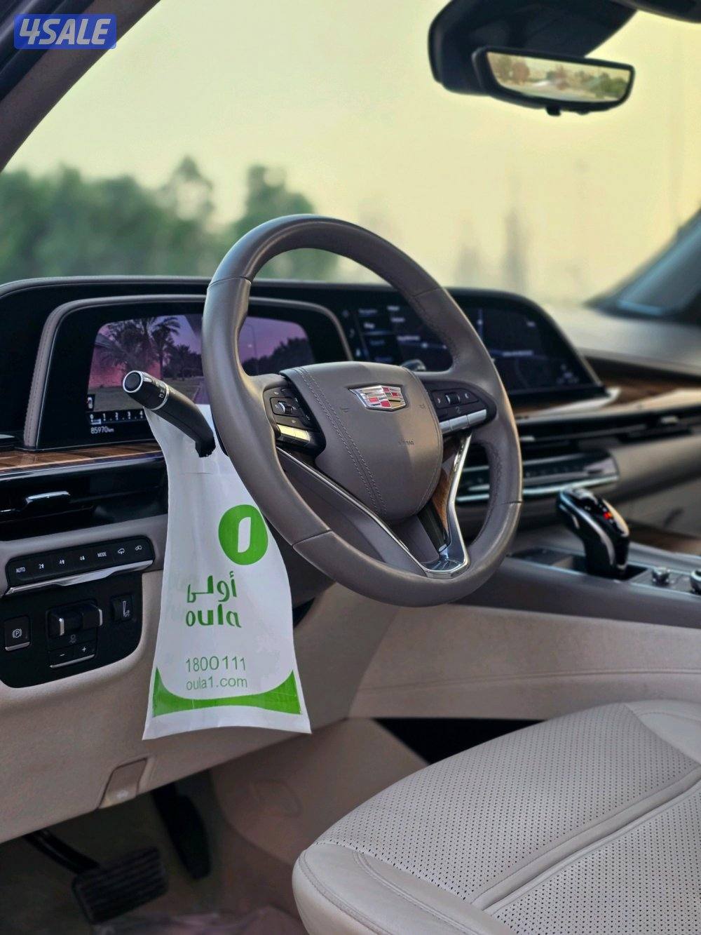 Escalade Platinum 2021 صبغ الوكالة عداد 85 ألف14