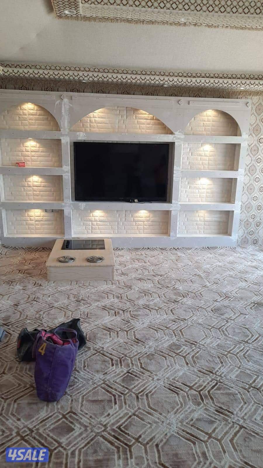 تركيب جميع انواع الديكور الجبس بود تقسيم غرف تركيب سقف معلق مع مخفي8