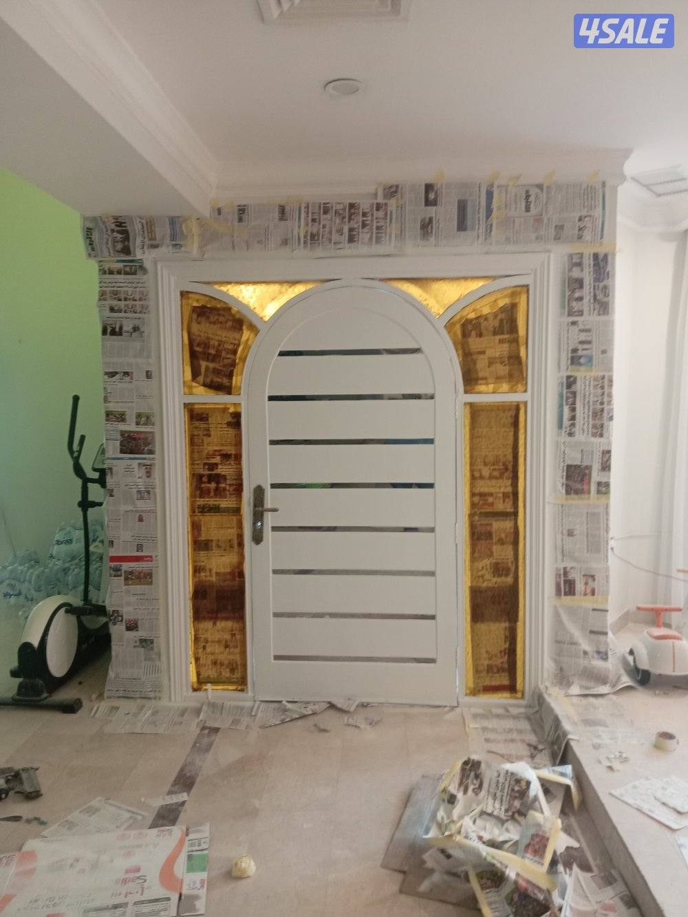 نجار أبواب خشب وشرشيب وديكوات وصبغ ناري8