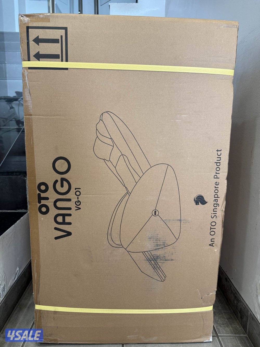 OTO Vango Massage Chair, VG-01 - Orange Brown كرسي مساج اوتو1