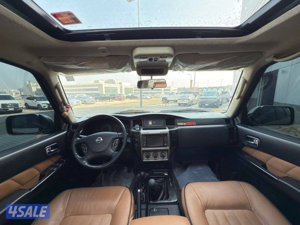 نيسان سوبر سفاري وارد الخليج صبغ الوكاله شرط الفحص8