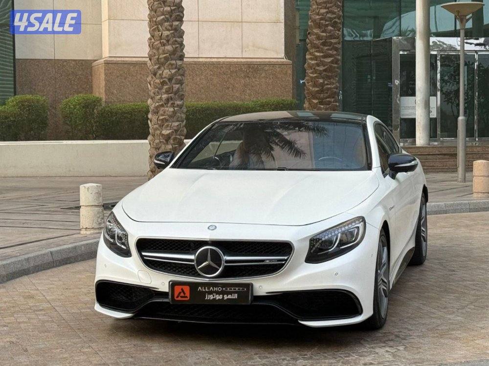 مرسيدسS63 S AMAG COUBE موديل2015 عداد69الف وارد قطر شيرفس منتظم1