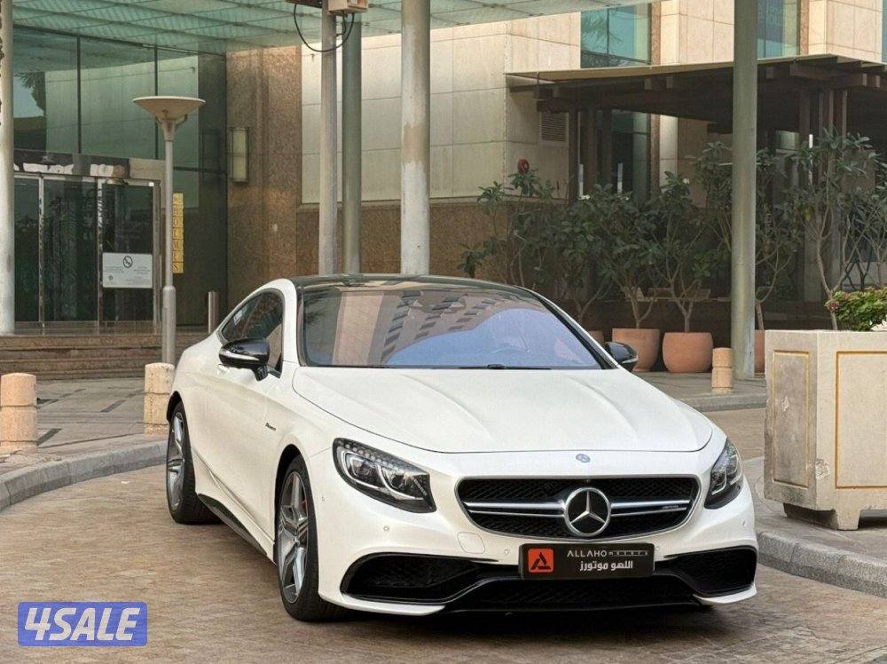 مرسيدسS63 S AMAG COUBE موديل2015 عداد69الف وارد قطر شيرفس منتظم0