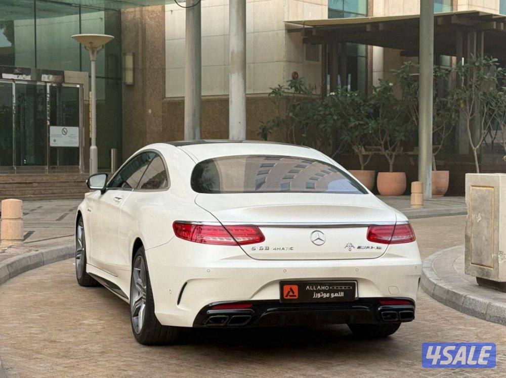 مرسيدسS63 S AMAG COUBE موديل2015 عداد69الف وارد قطر شيرفس منتظم3