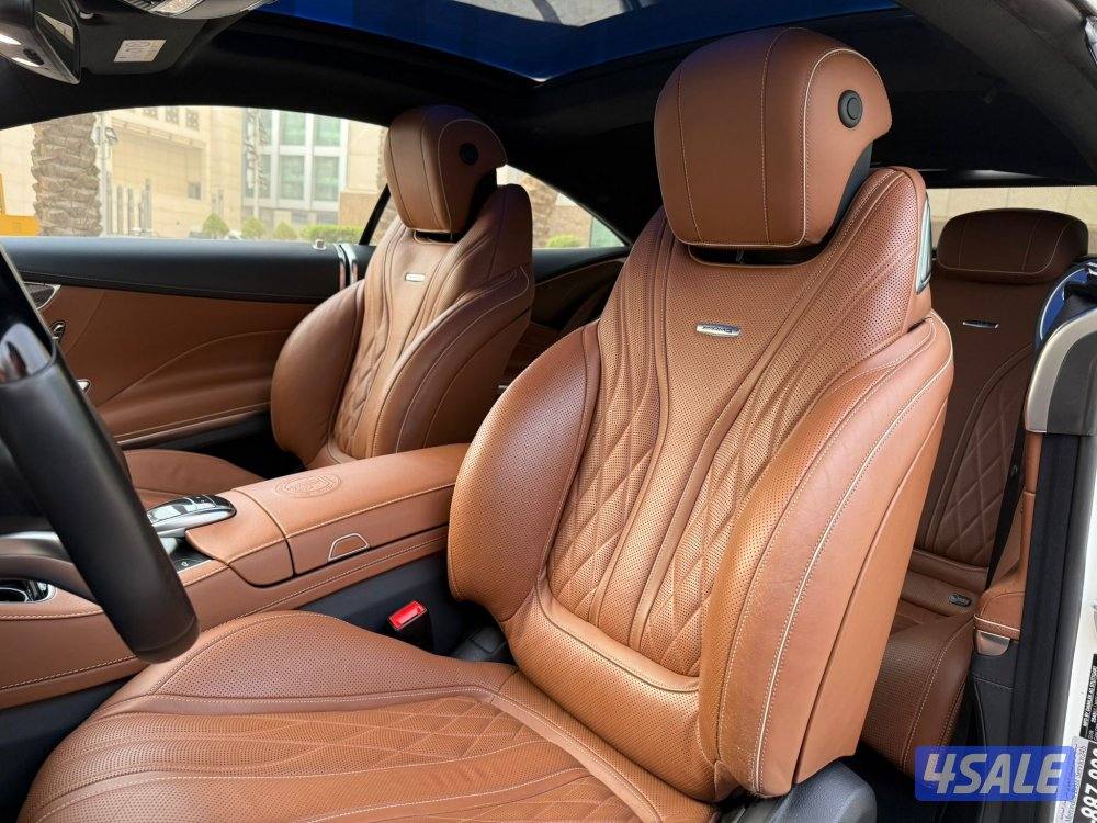 مرسيدسS63 S AMAG COUBE موديل2015 عداد69الف وارد قطر شيرفس منتظم7