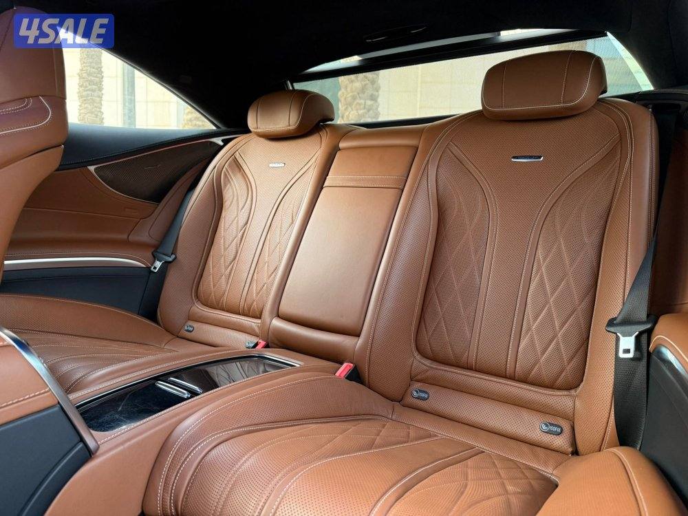 مرسيدسS63 S AMAG COUBE موديل2015 عداد69الف وارد قطر شيرفس منتظم9