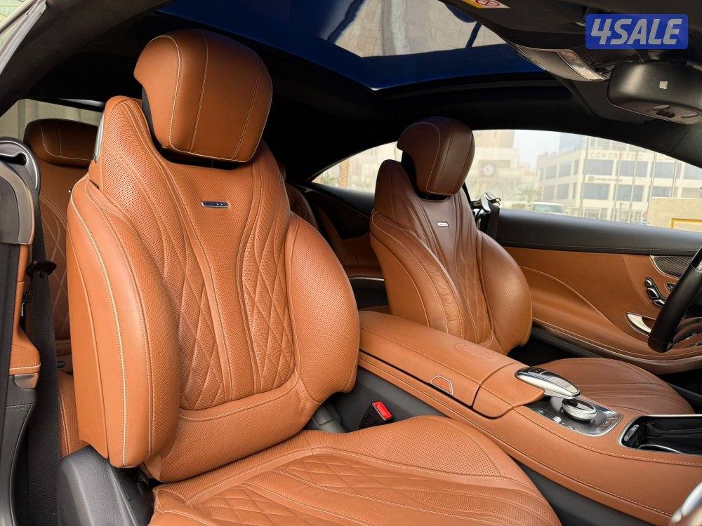 مرسيدسS63 S AMAG COUBE موديل2015 عداد69الف وارد قطر شيرفس منتظم8