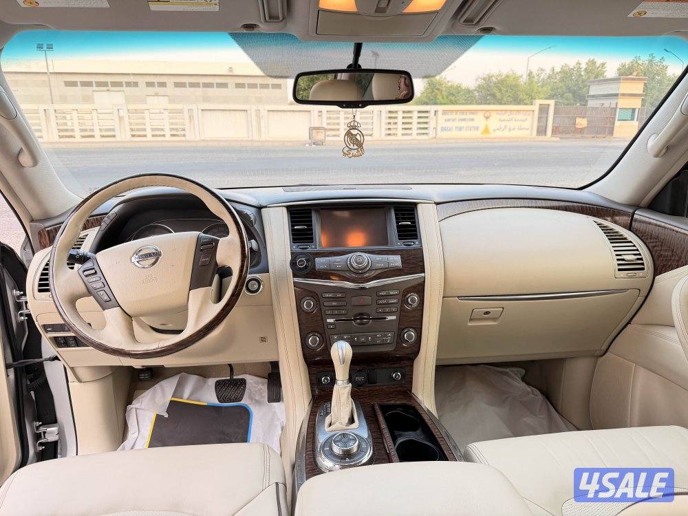 نيسان باترول بلاتينيم 2015 صبغ وكاله6