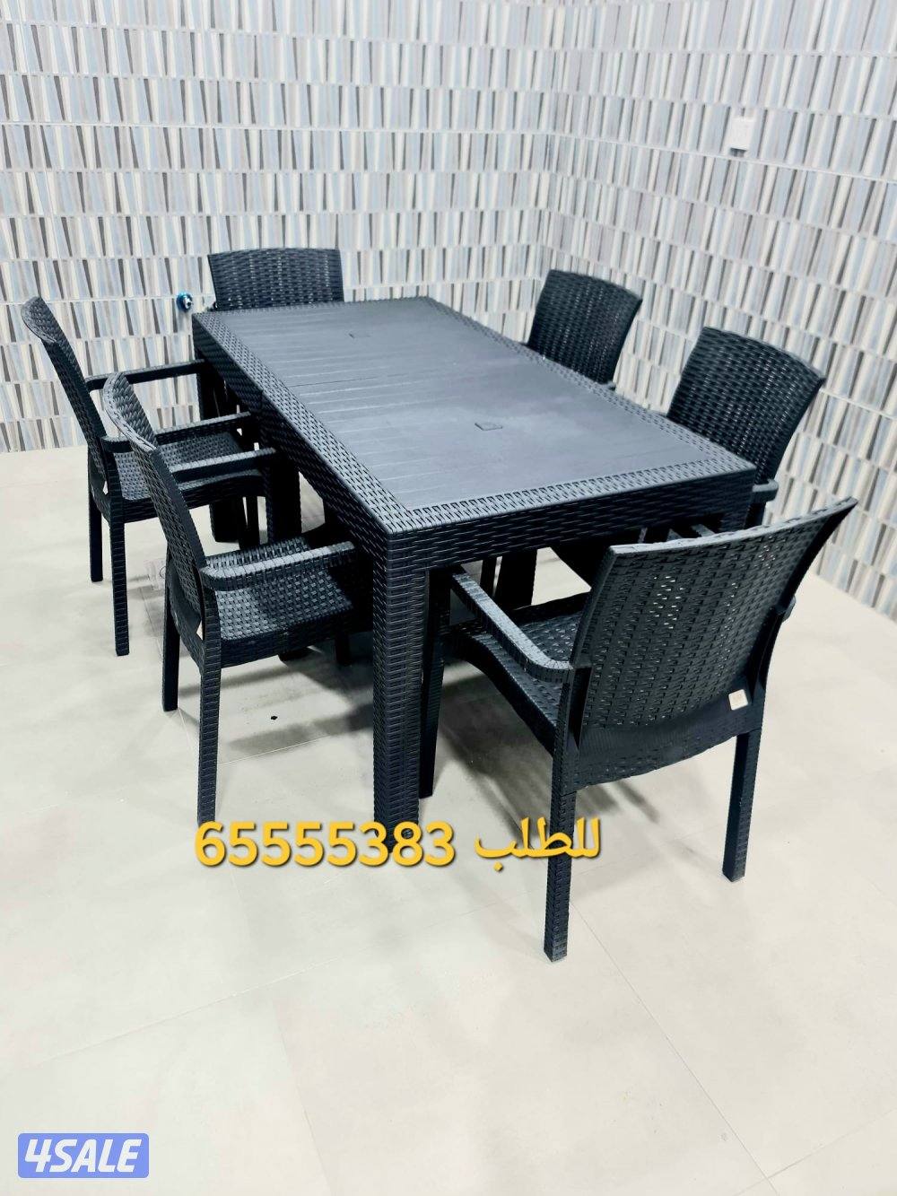 📌طاولات طعام خارجيه وداخليه للحدائق والمطاعم والمقاهي والشاليهات2