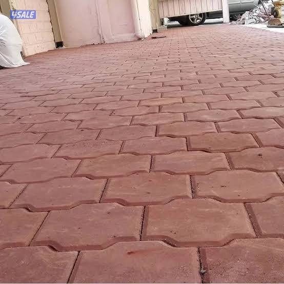 معلم بلاط متداخل وتنسيق حدائق7