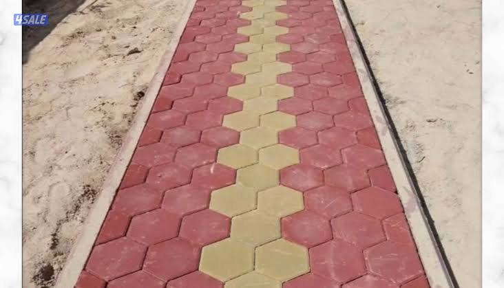 معلم بلاط متداخل وتنسيق حدائق9