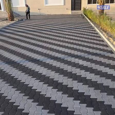 معلم بلاط متداخل وتنسيق حدائق10