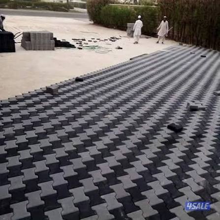 معلم بلاط متداخل وتنسيق حدائق13