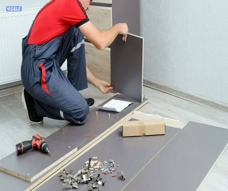 نجار تركيب اثاث ايكيا بالكرتون 🇰🇼نقل دخل المنزل🇰🇼تركيب ستائر وارفف0