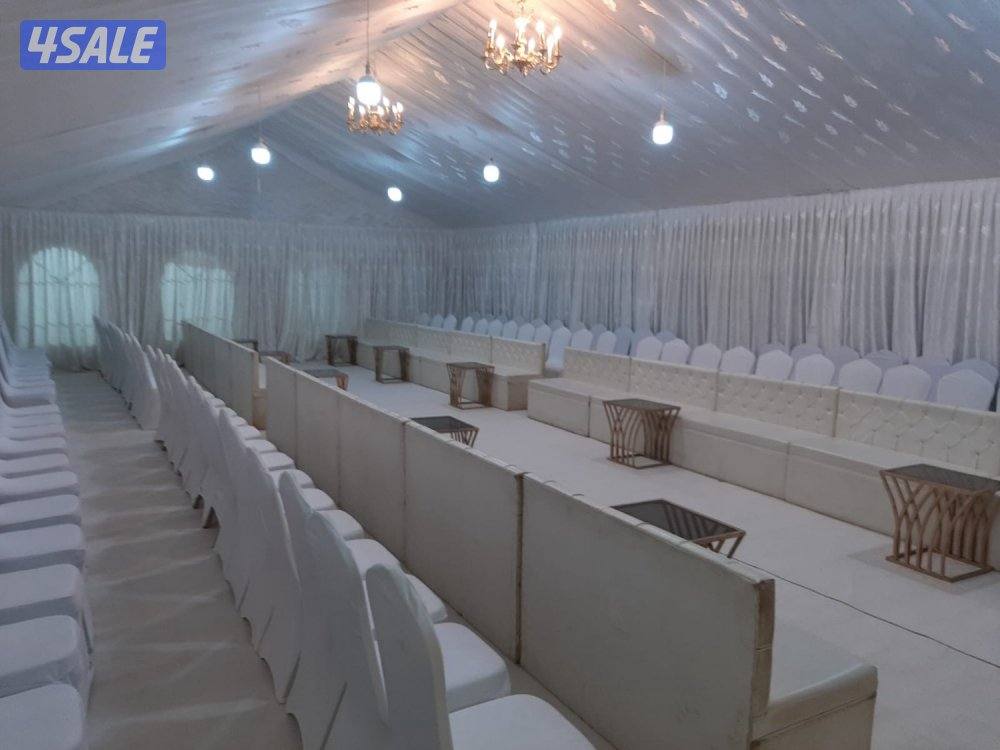 البيرق الماسي للأفراح -قاعات وخيام وتسكير وزينه جميع مستلزمات الأفراح11