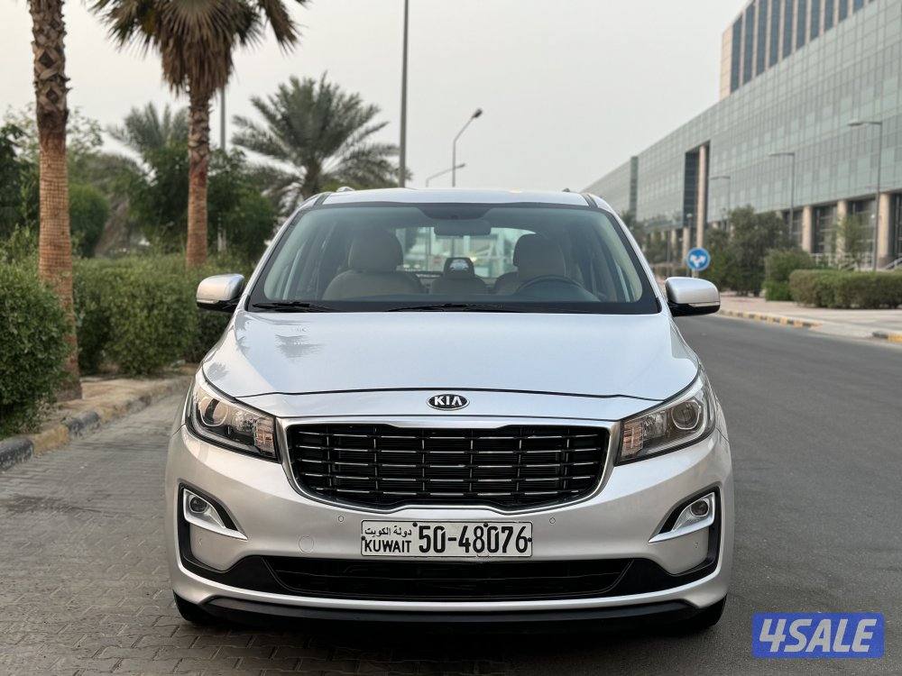 كيا كرنفال موديل 2019 بحاله الوكاله شرط الفحص2