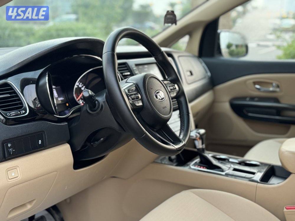 كيا كرنفال موديل 2019 بحاله الوكاله شرط الفحص14