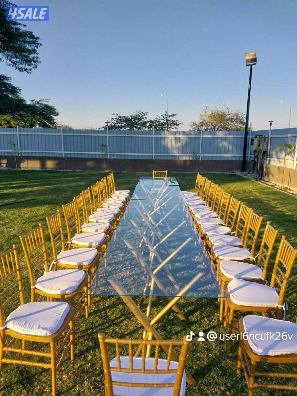 تاجير خيام زينه كراسي طاولات عزاء2