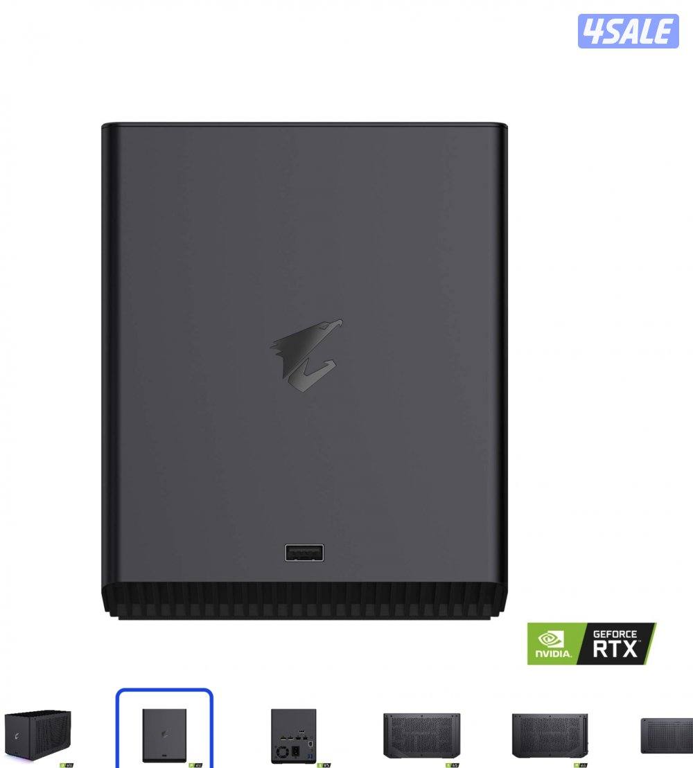 AORUS RTX 3090 GAMING BOX with thunder bolt 4 cable 2 metre2