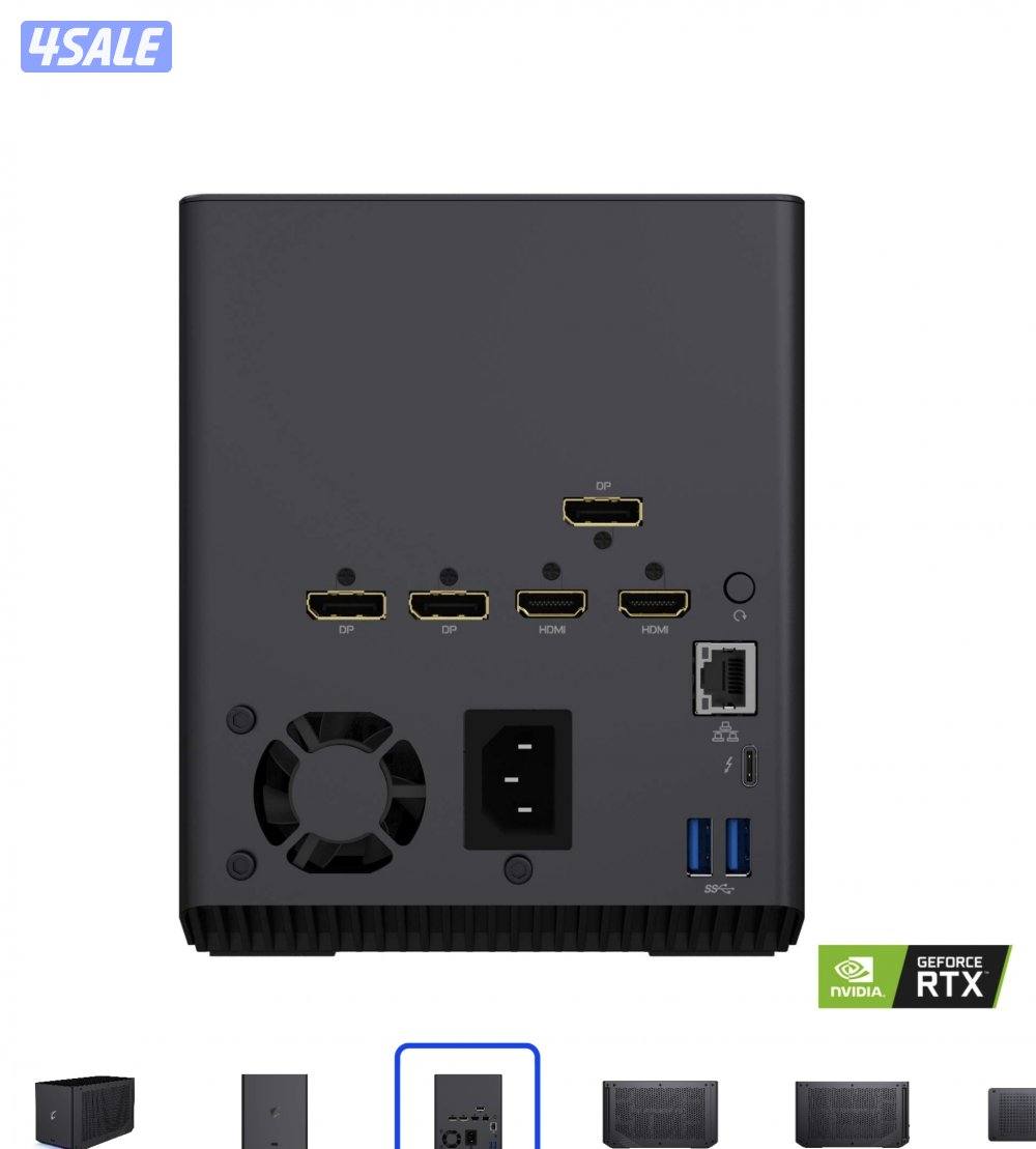 AORUS RTX 3090 GAMING BOX with thunder bolt 4 cable 2 metre3