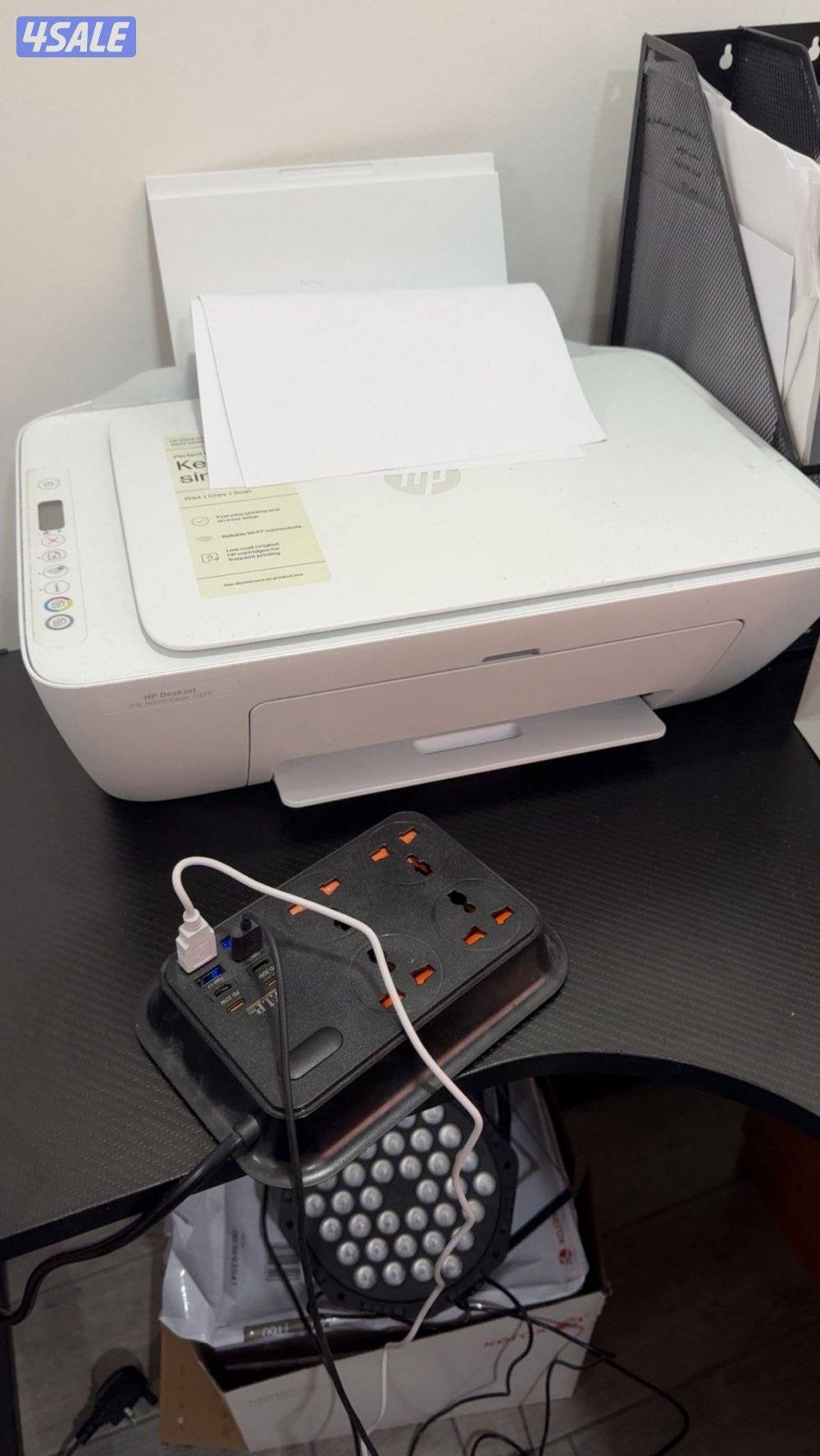 طابعه hp جديده حديثه كامل مرفقاتها0