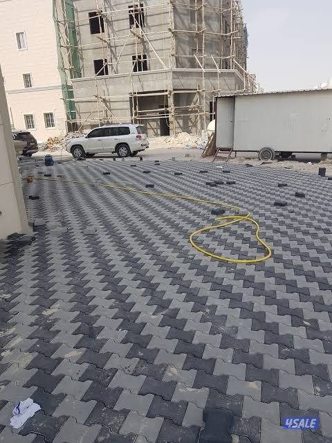 مقاول بلاط متداخل وتنسيق حدائق1