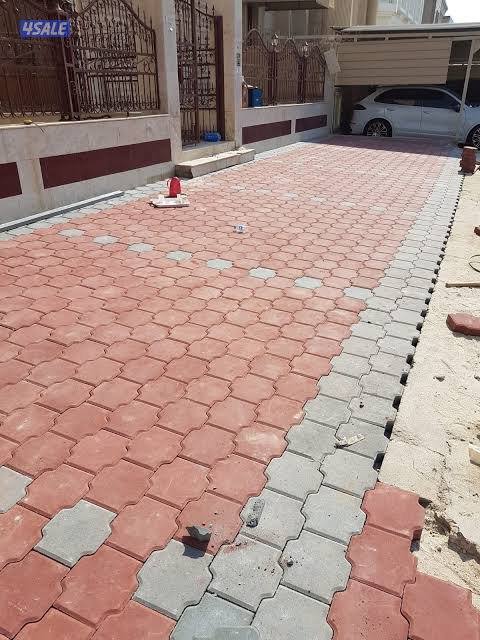 مقاول بلاط متداخل وتنسيق حدائق4