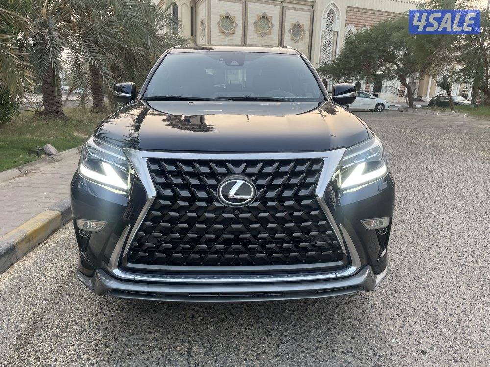 للبيع لكزس GX موديل 2020 لون مميز كحلي داخليه احمر فل ابشن اعلى درجه1