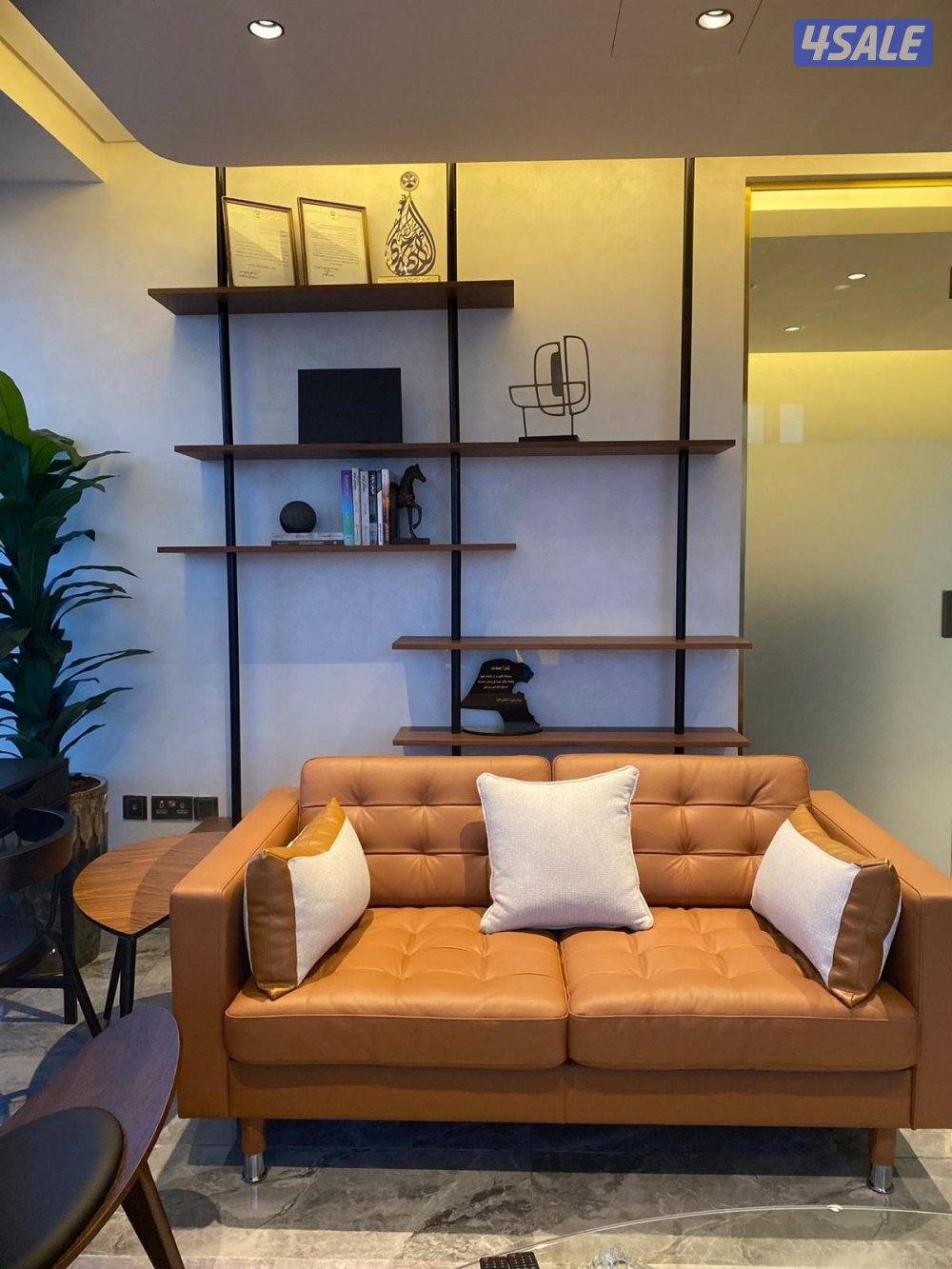 🔴 للبيع مكتب مودرن دور 32 إطلالة بحرية مجهز بالكامل 🔴4