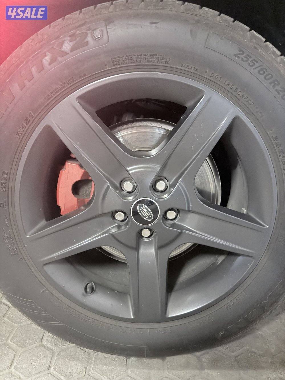 للبيع او للبدل رنقات رنجات ديفيندر defender X اصلي استعمال خفيف1