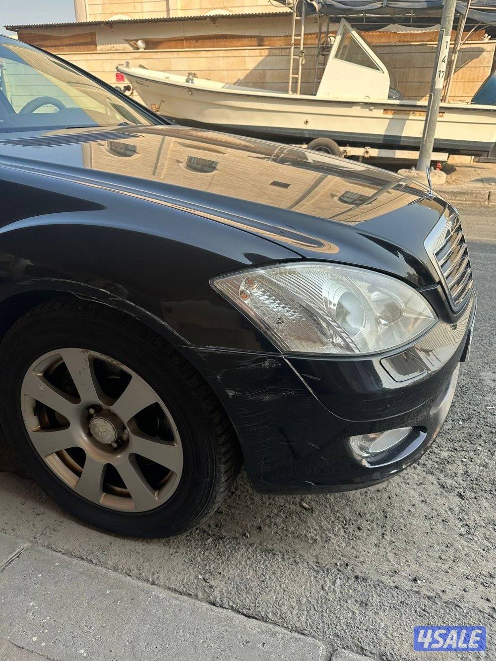 مرسيدس s350 لارج موديل ٢٠٠٨ ماشي ٨٨ الف صبغ وكالة شرط الفحص البشر4