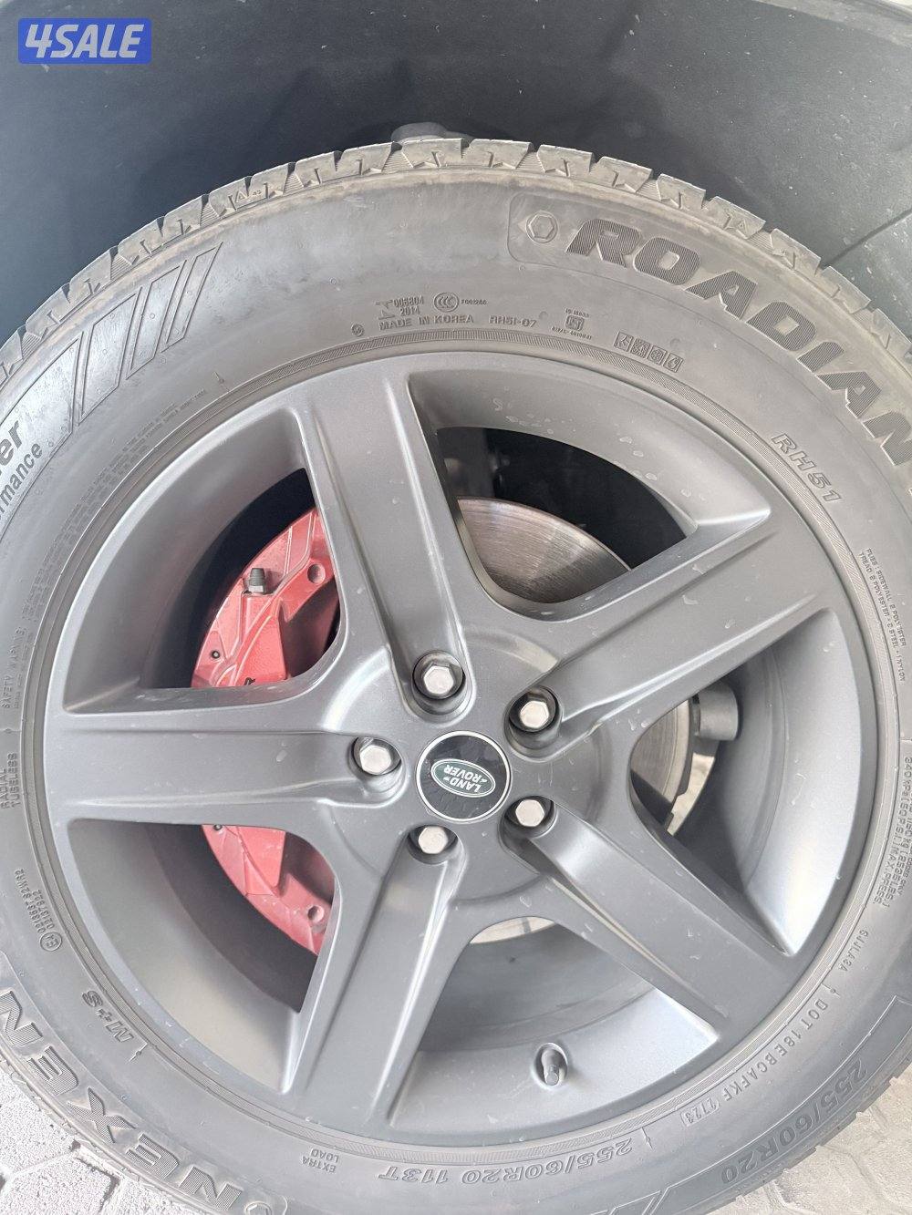 للبيع او للبدل رنقات رنجات ديفيندر defender X اصلي استعمال خفيف2