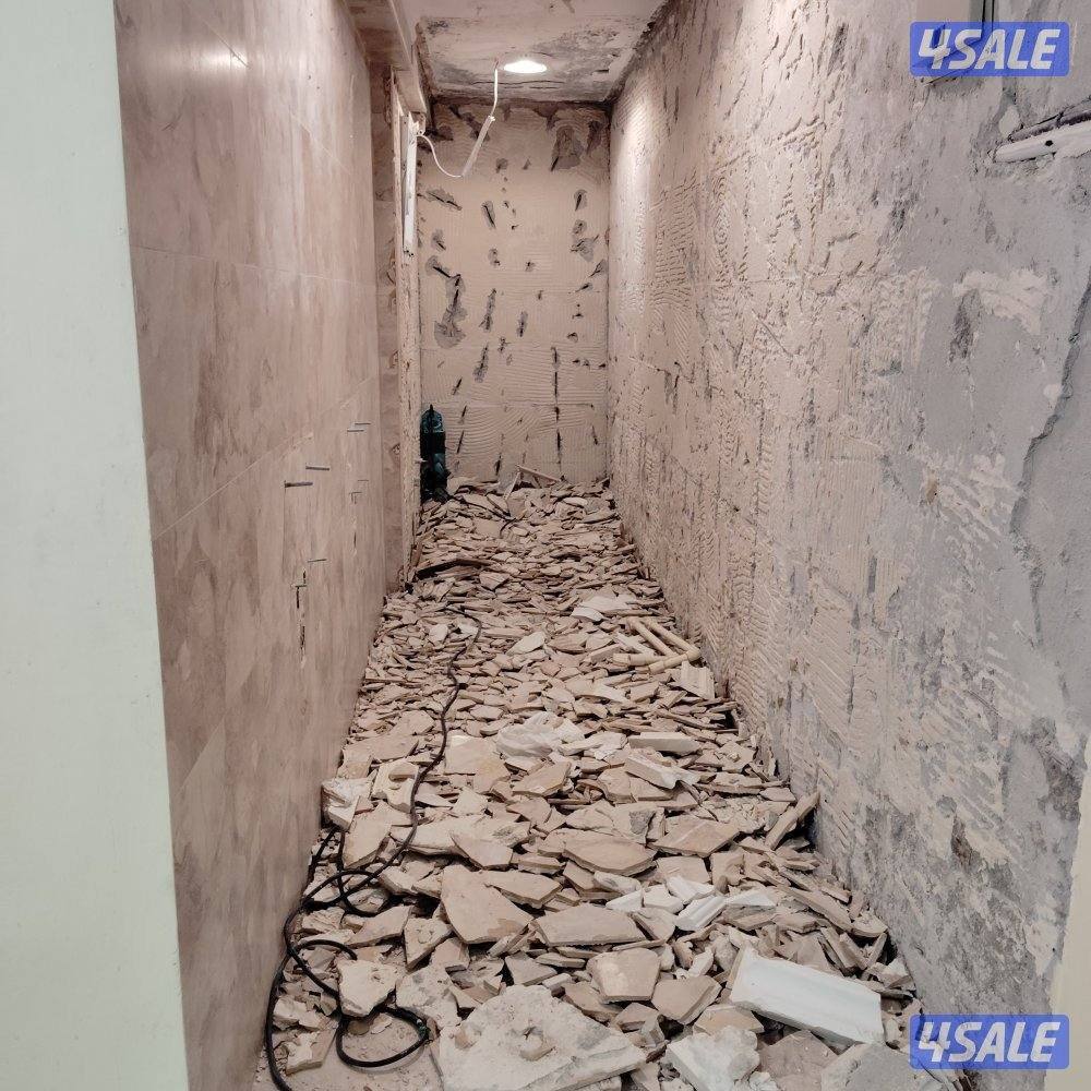 مقاولات عامه بناء مساح هدم توسعه مطابخ جميع أعمال المرمات سراميك عازل13