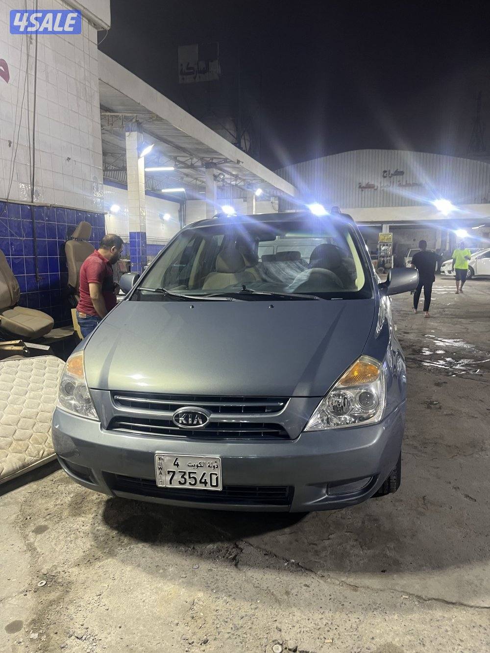 كيا كرنفال 2009 شرط الفحص / جير/ ماكينه/ شاصى/ صبغ الوكاله0