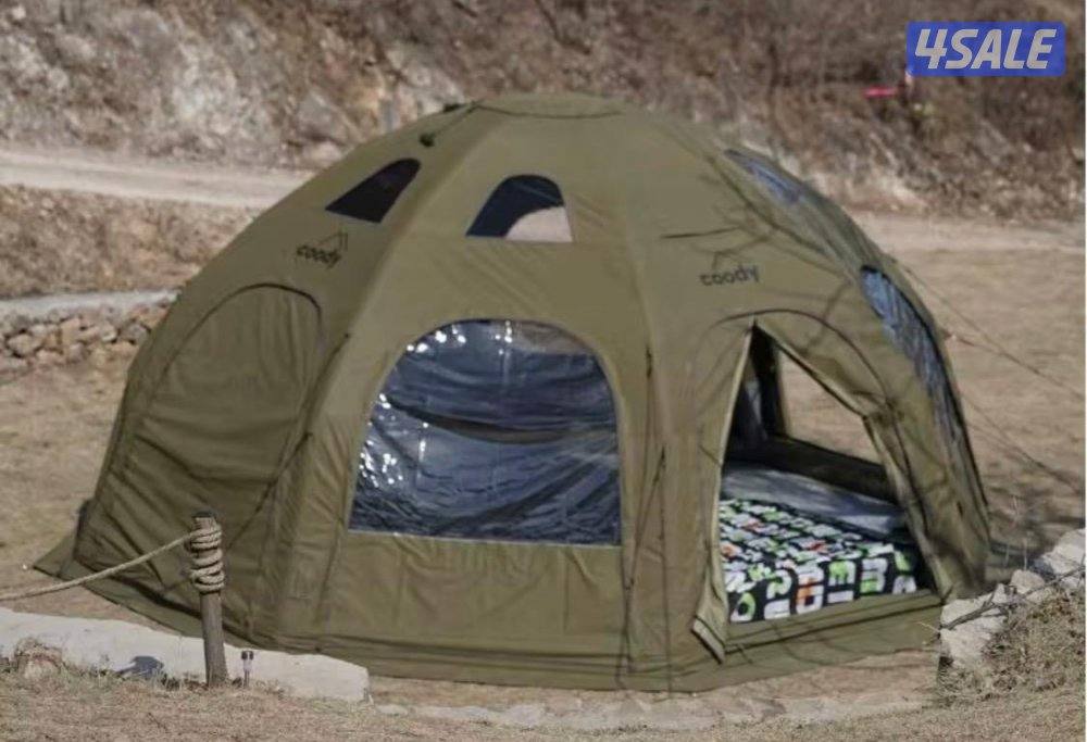 للبيع خيمه تفخ للكشتات والرحلات البرية ( السفر ) تسع ٥ الى ٨ اشخاص0