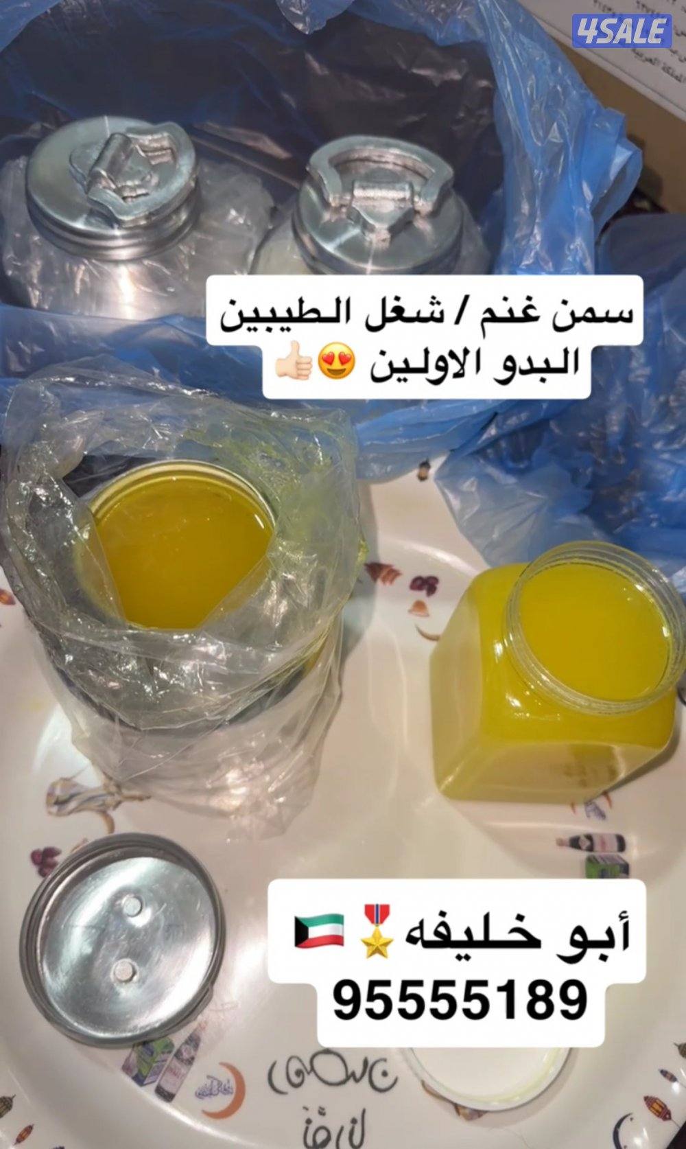 للبيع سمن غنم شغل الطيبيين2