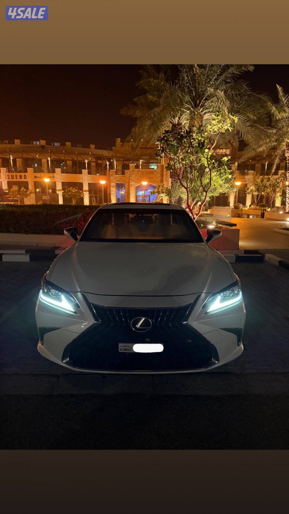 للبيع لكزس ES300 ماشيه 38 موديل 20230