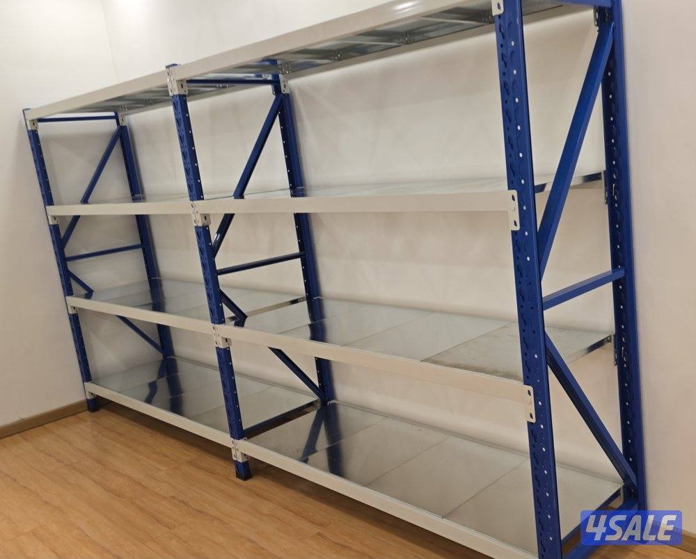 ارفف تخزين واثاث معدني رفف حسب المقاسات المطلوبه وحسب الأوان المطلوبه4