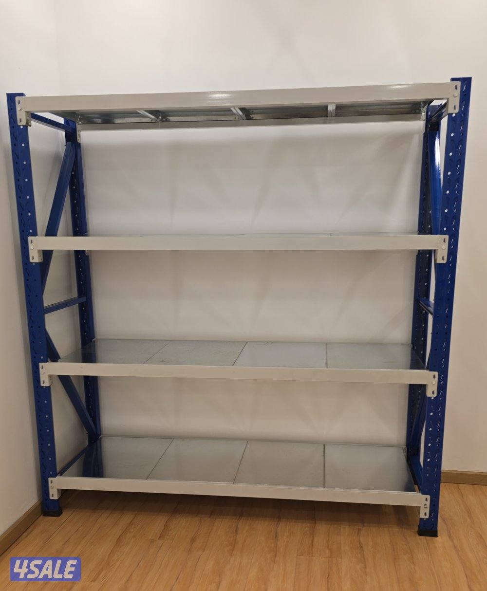 ارفف تخزين واثاث معدني رفف حسب المقاسات المطلوبه وحسب الأوان المطلوبه5