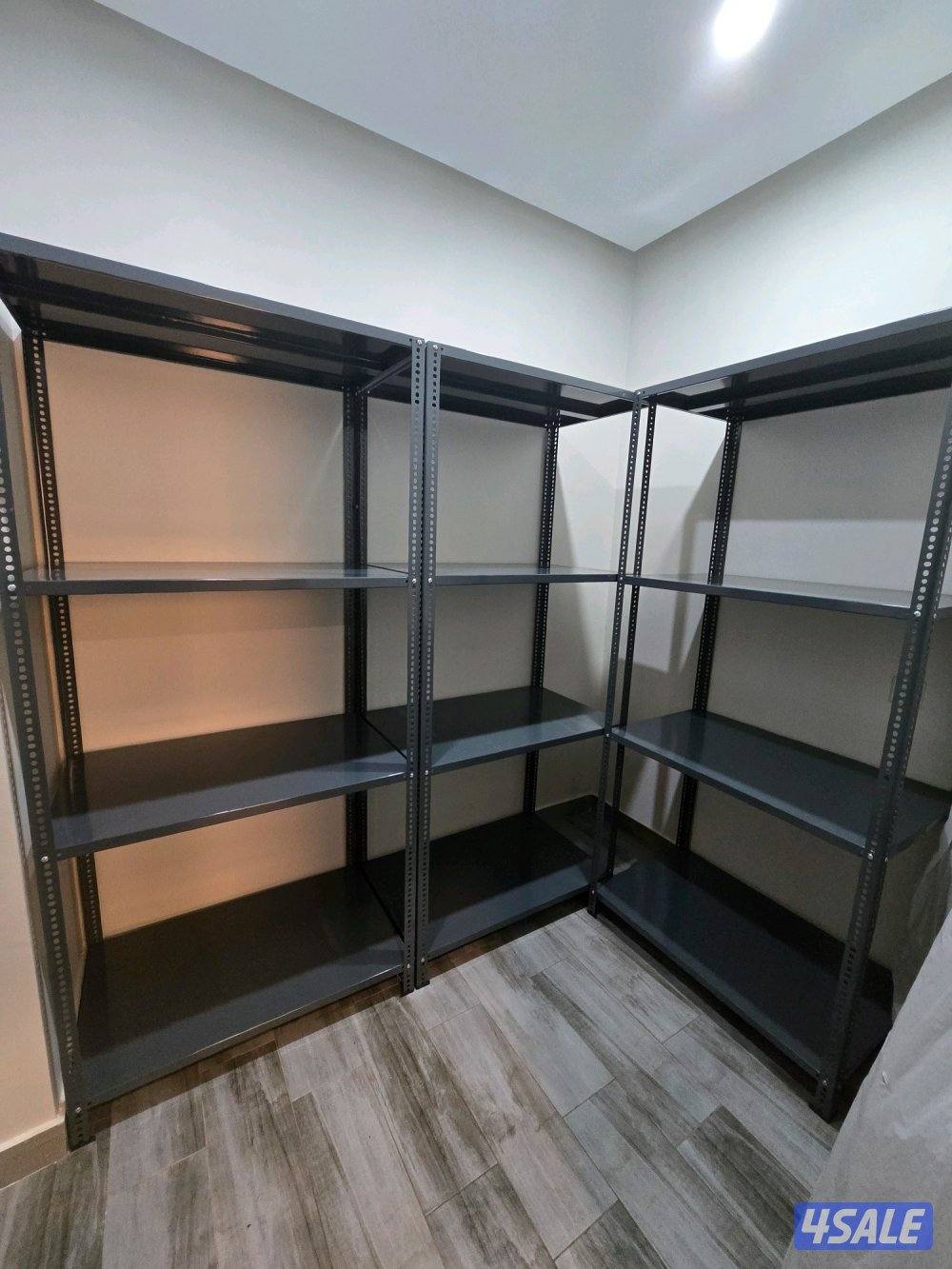 ارفف تخزين واثاث معدني رفف حسب المقاسات المطلوبه وحسب الأوان المطلوبه8