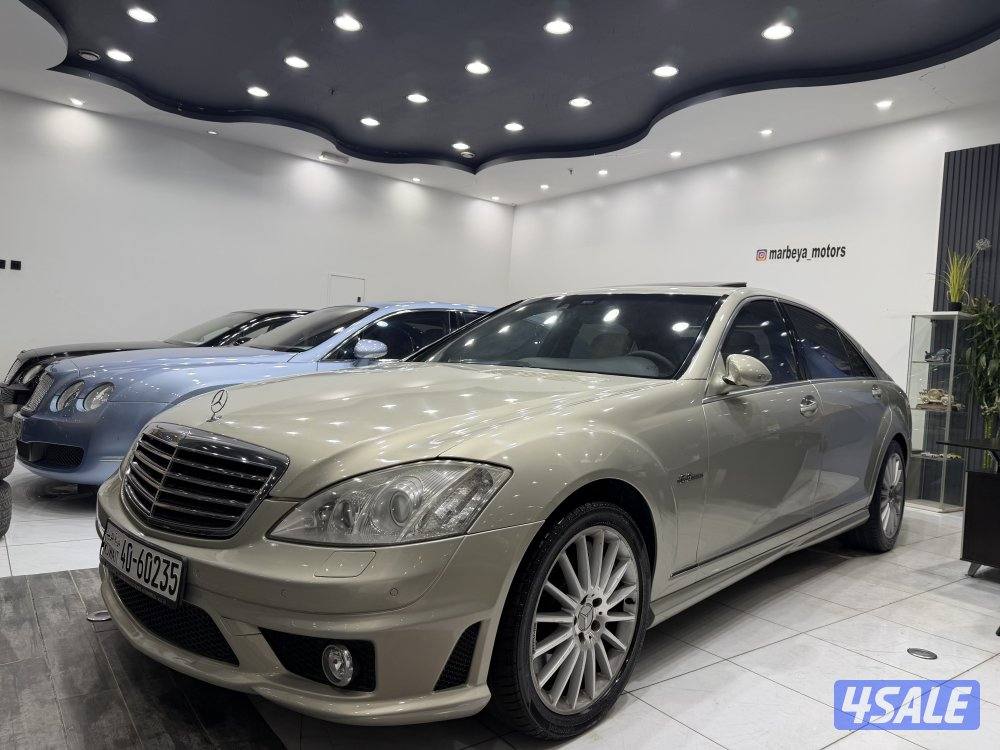 مرسيدس S63 AMG صبغ الوكاله بحالة الوكاله نقبل التثمين و البدل2